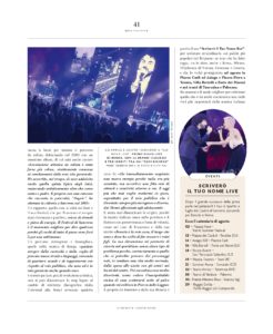 intervista a Francesco Renga sei magazine cover story scriverò il tuo nome tour ilaria rebecchi